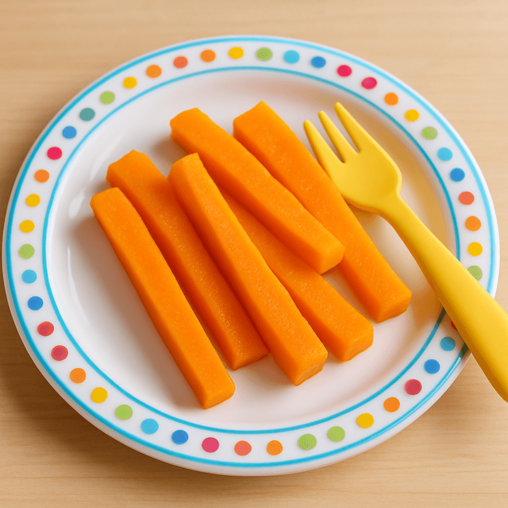 찐 고구마 스틱