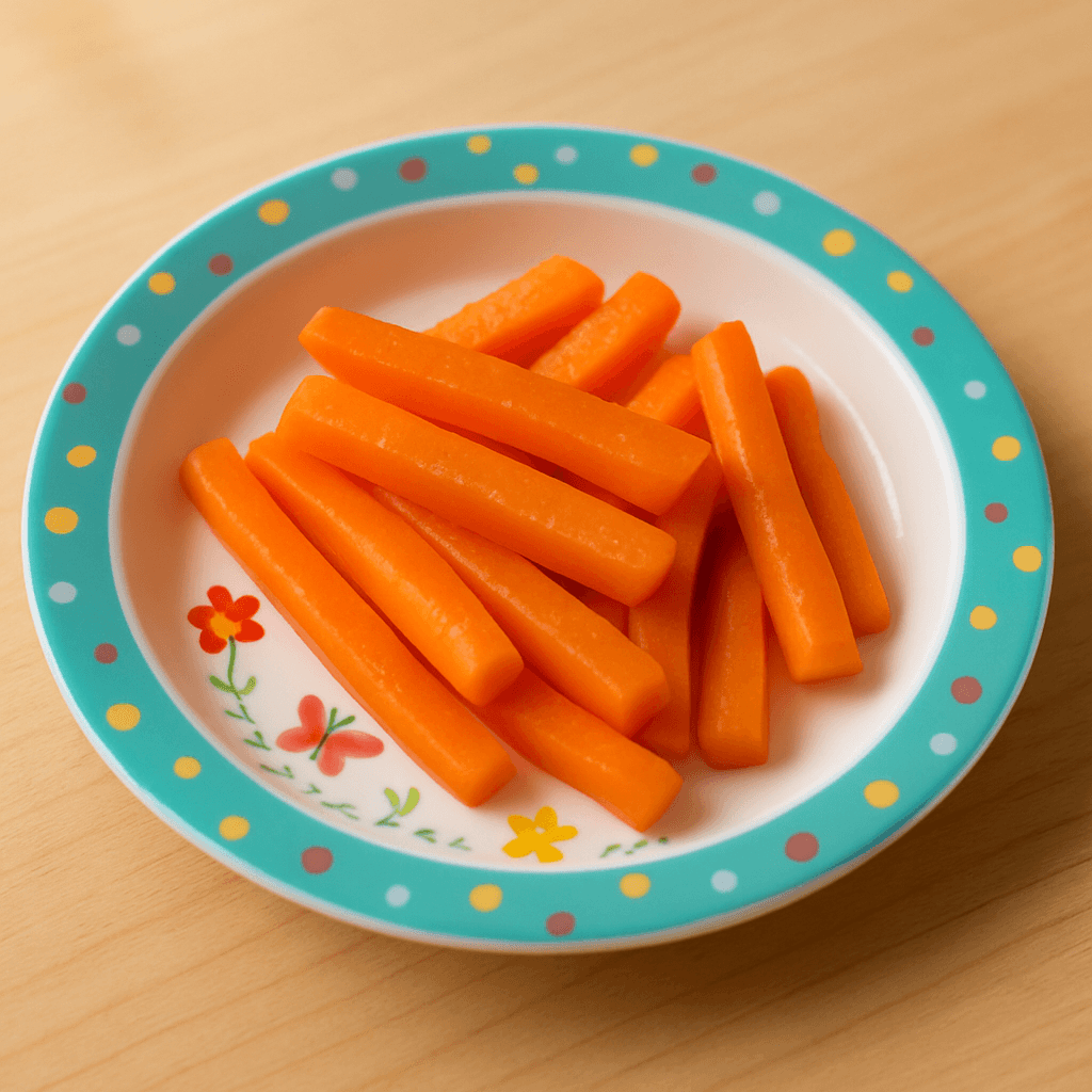 찐 당근 스틱