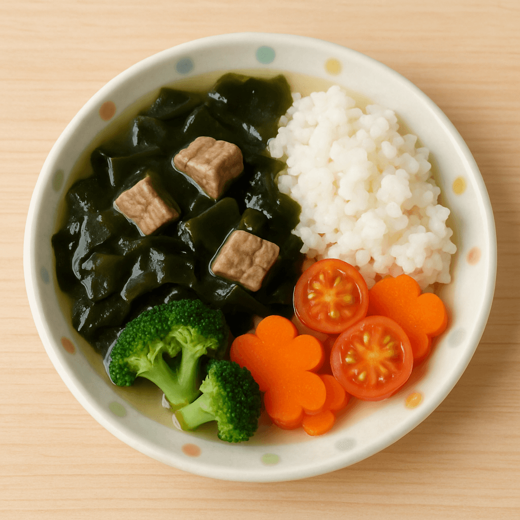 소고기미역국밥