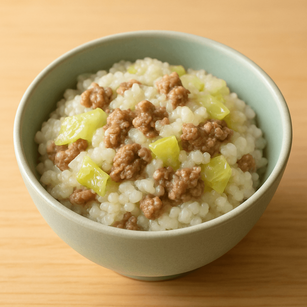 소고기양배추진밥