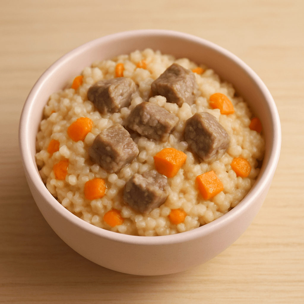 소고기당근진밥