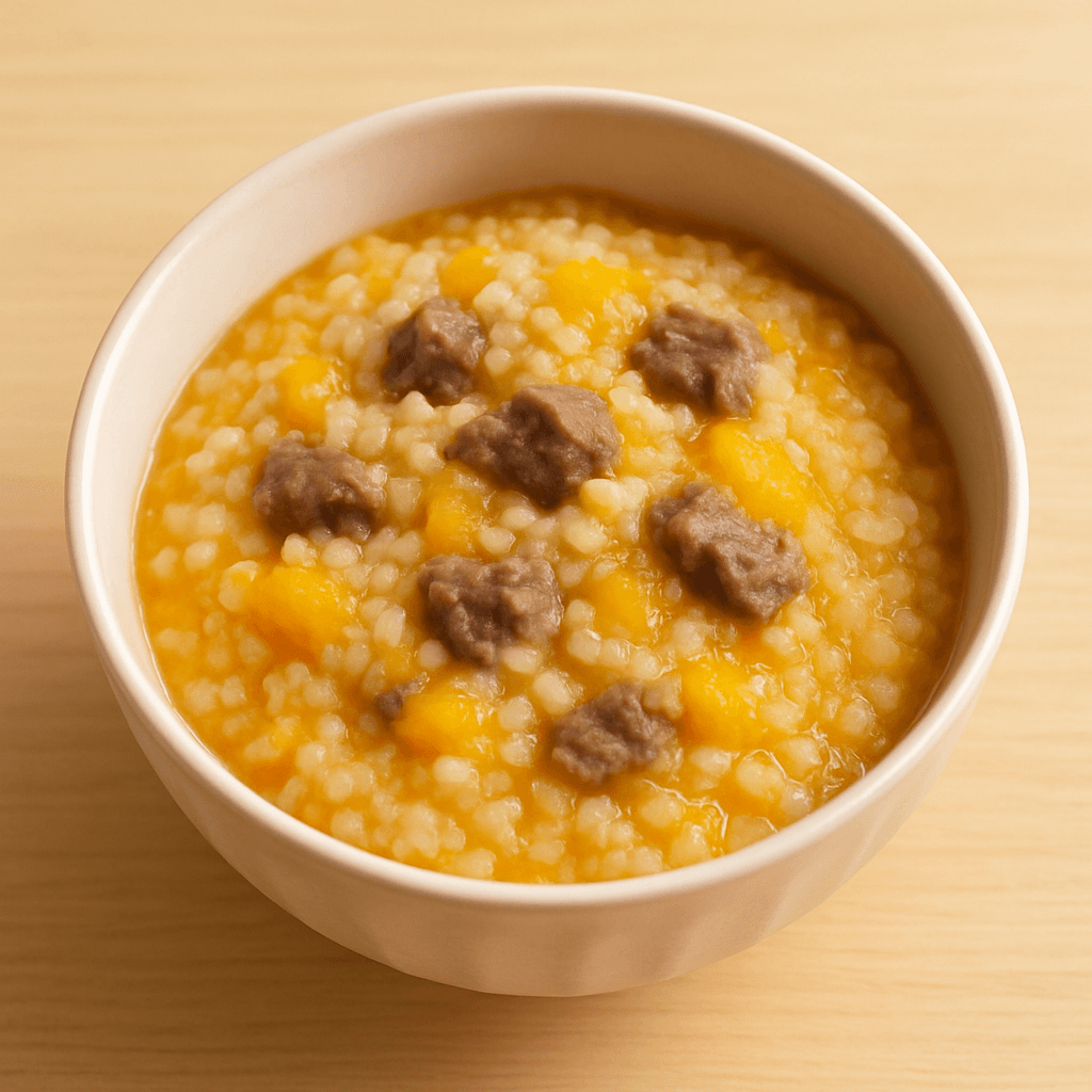 소고기단호박진밥