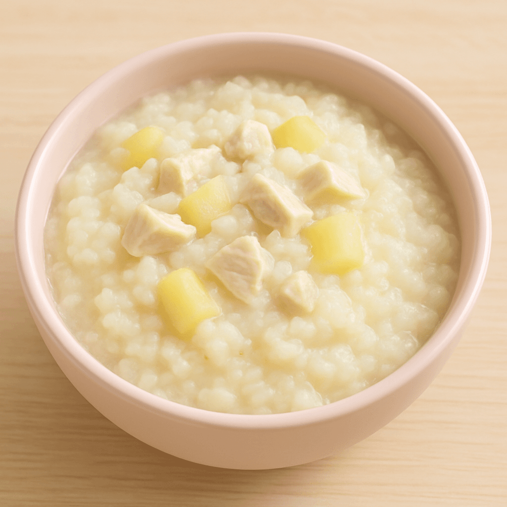 닭가슴살감자무른밥