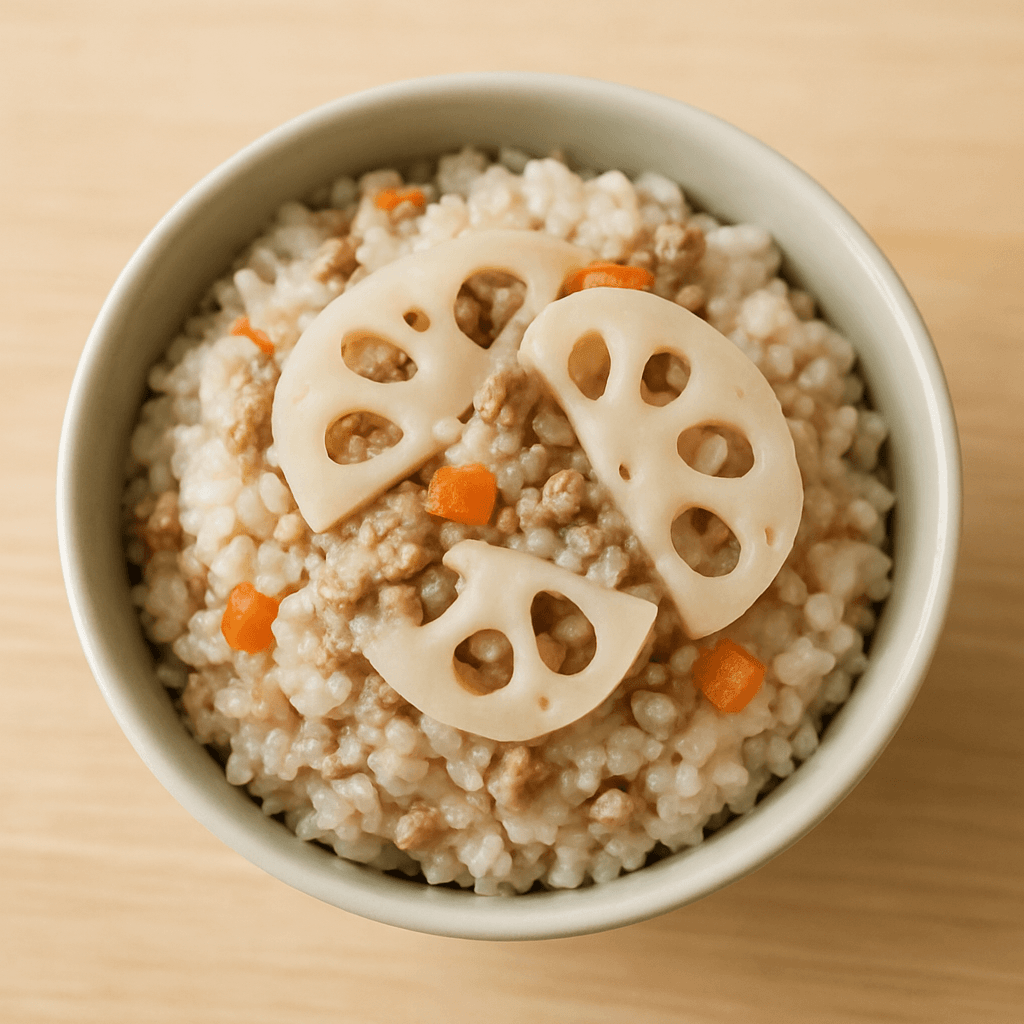 소고기연근무른밥