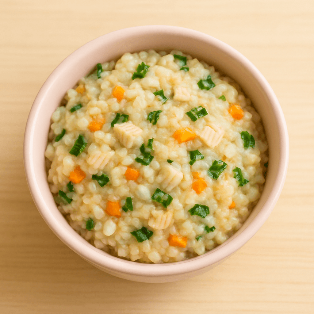 오트밀닭가슴살야채무른밥