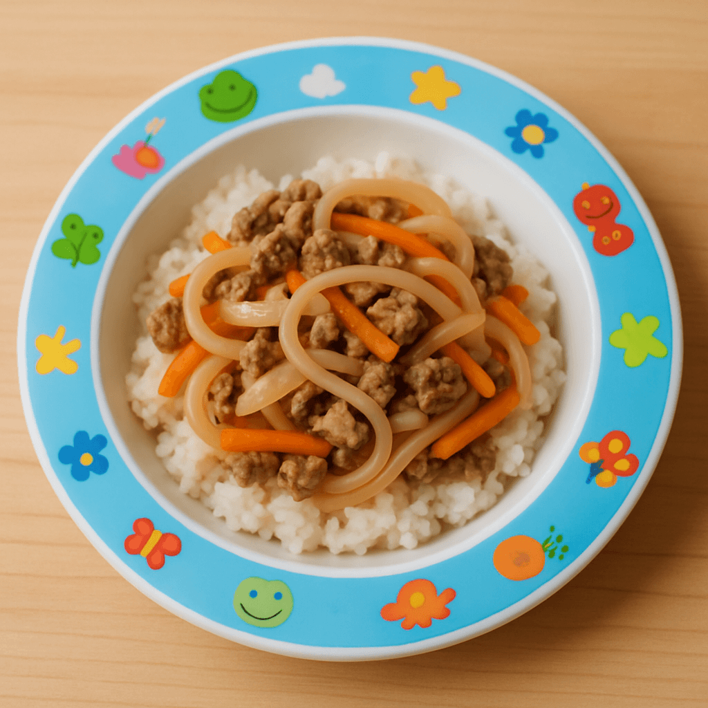 소고기 우동 덮밥