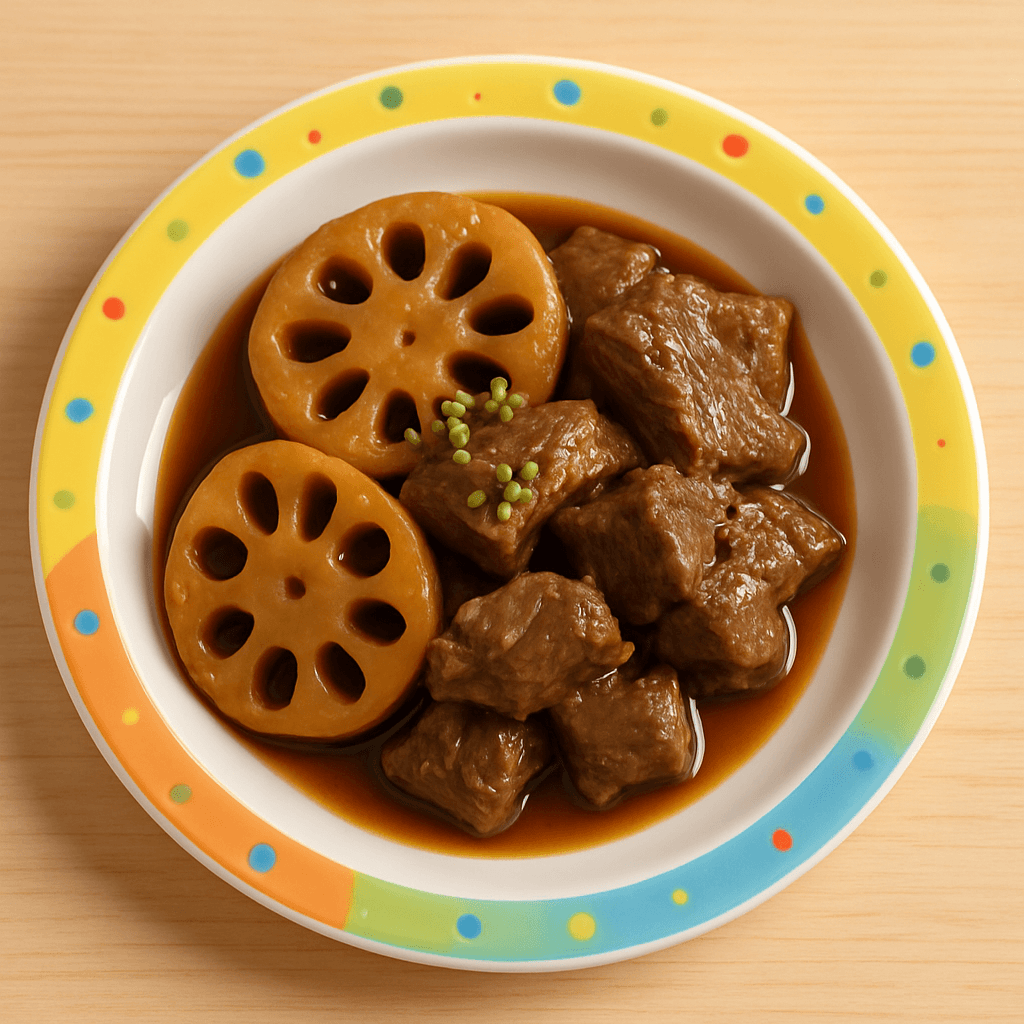 연근 소고기 조림