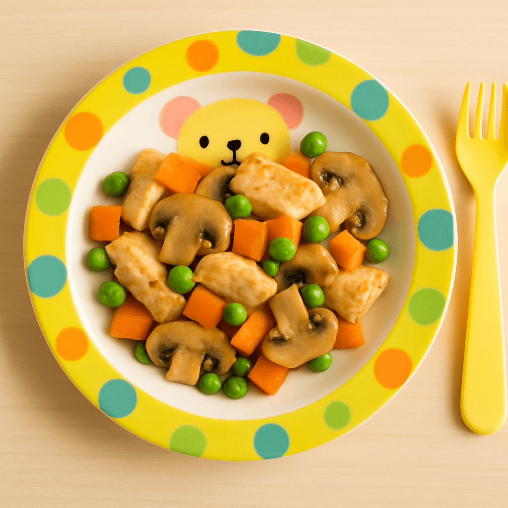 닭가슴살 버섯 볶음