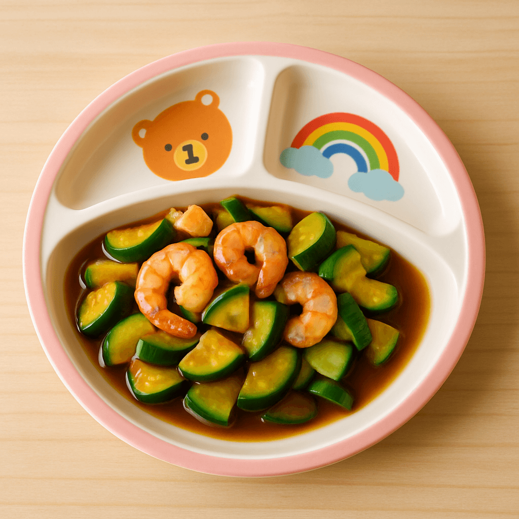 애호박새우(껍질제거)볶음