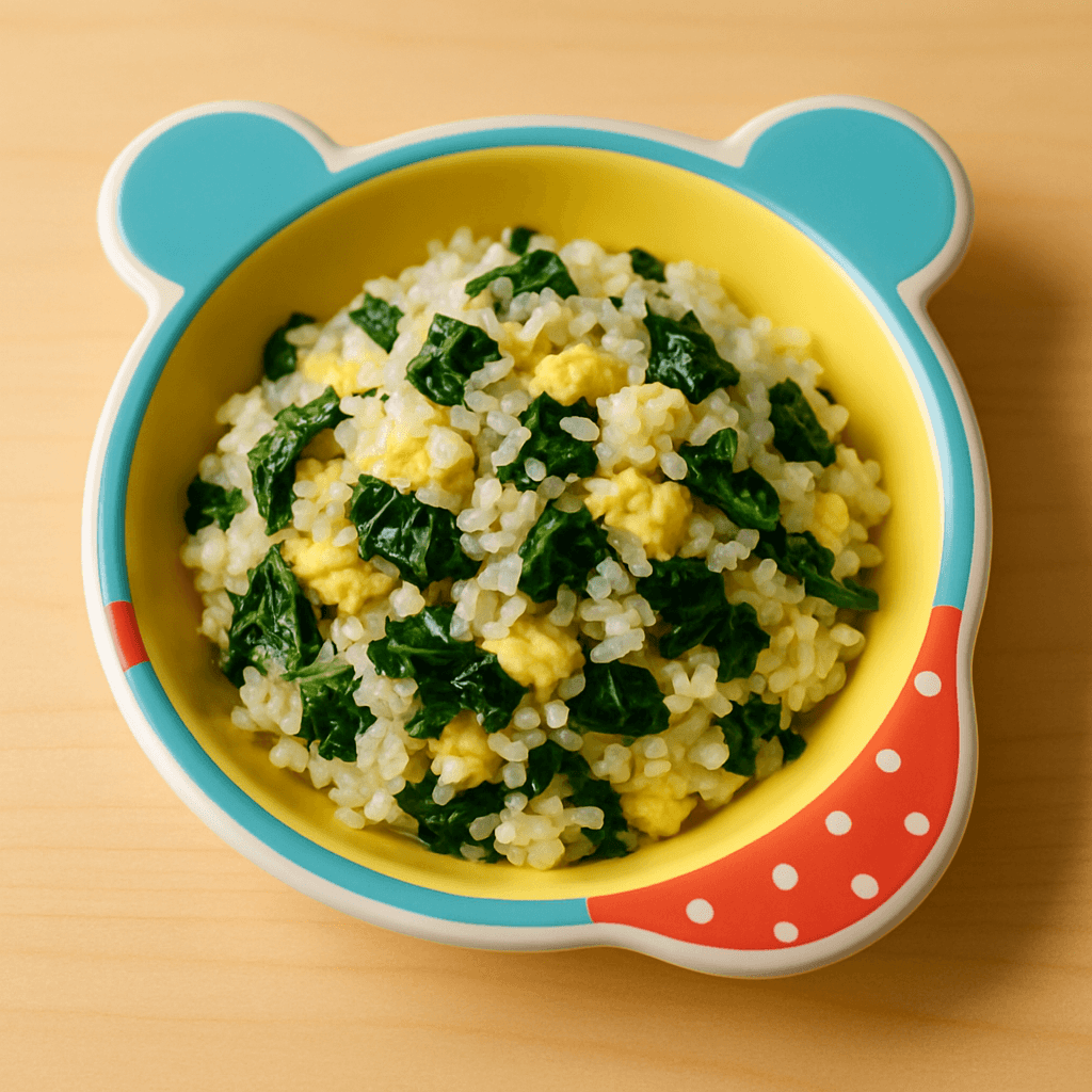 시금치달걀볶음밥