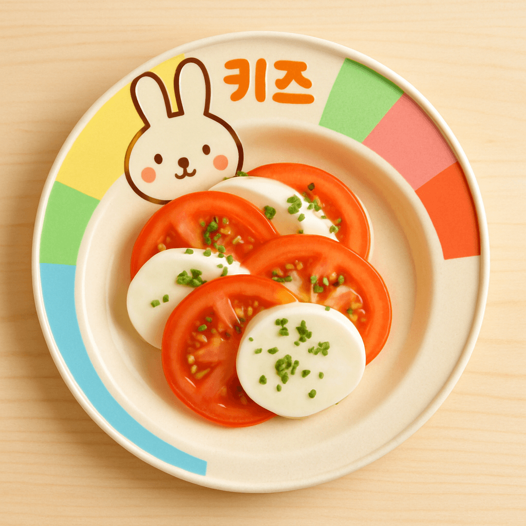 토마토카프레제(아기용)