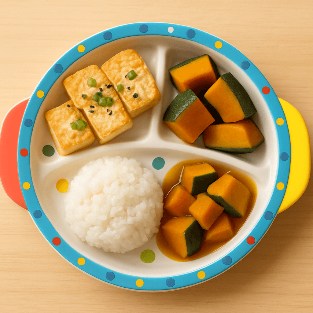 두부토핑 단호박요리