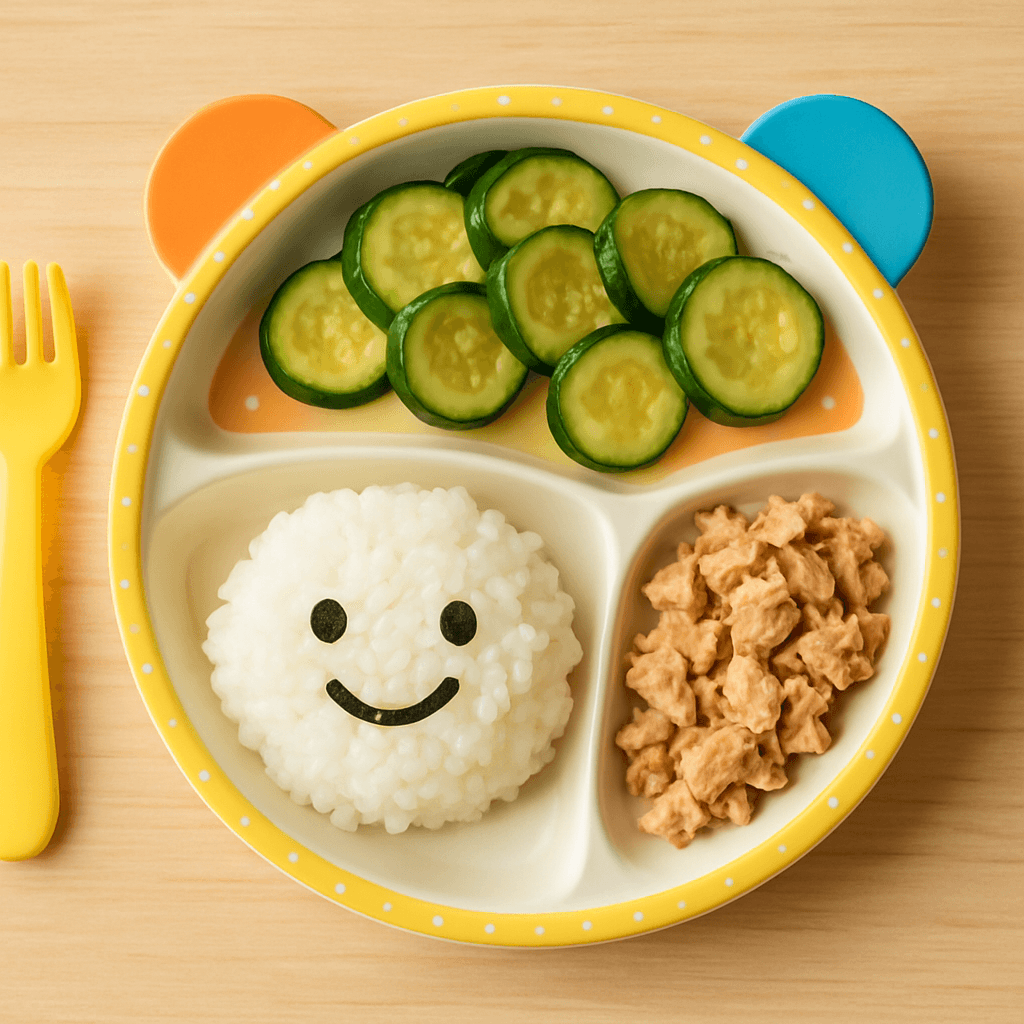 애호박토핑 참치밥