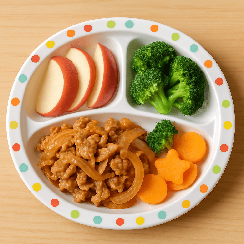 사과소스 돼지고기