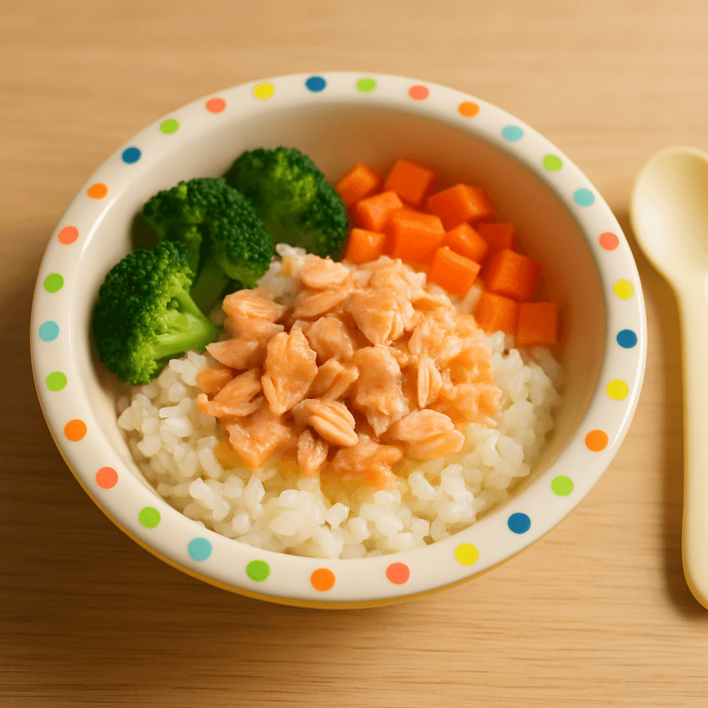 DHA보충 연어채소볼