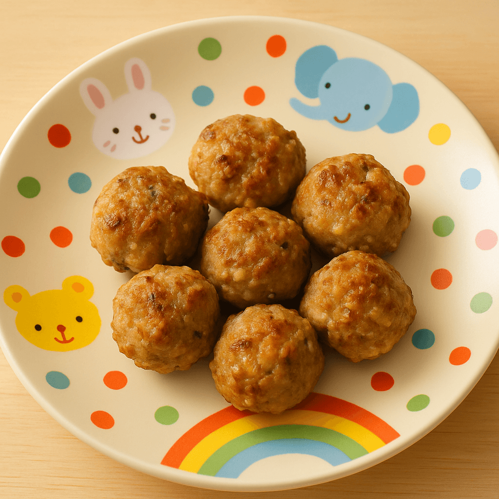 야채 숨긴 미트볼