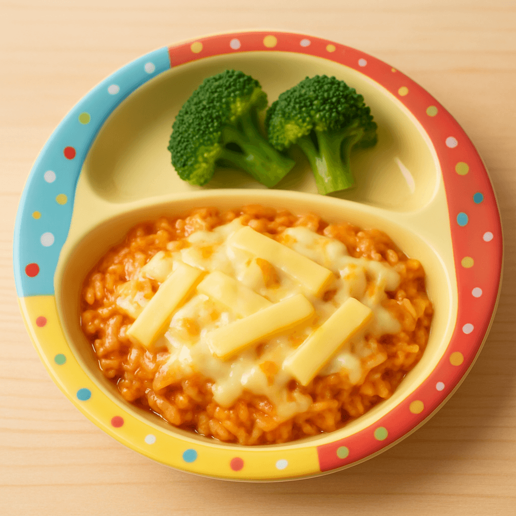 치즈 입힌 브로콜리