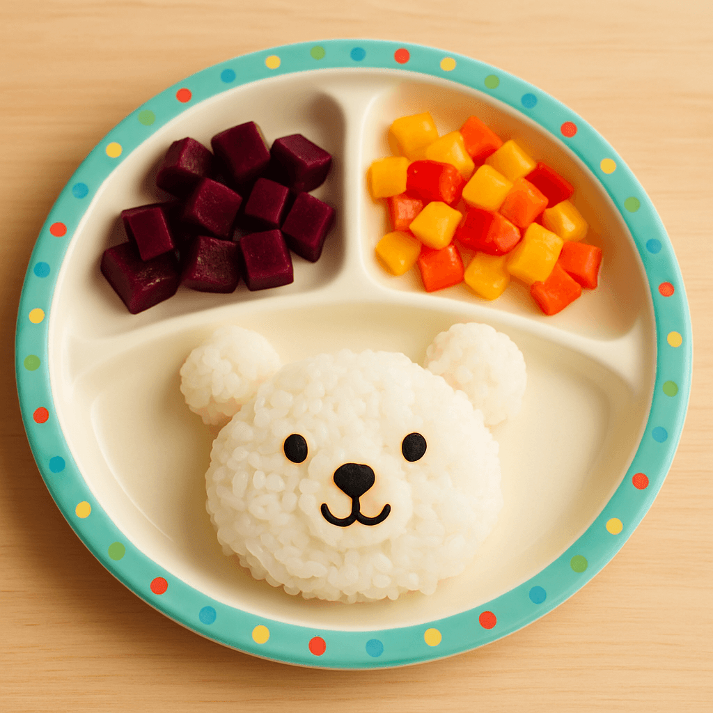 색깔 밥 (비트·노랑파프리카)