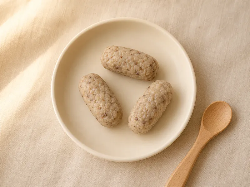 쇠고기 버섯 밥볼