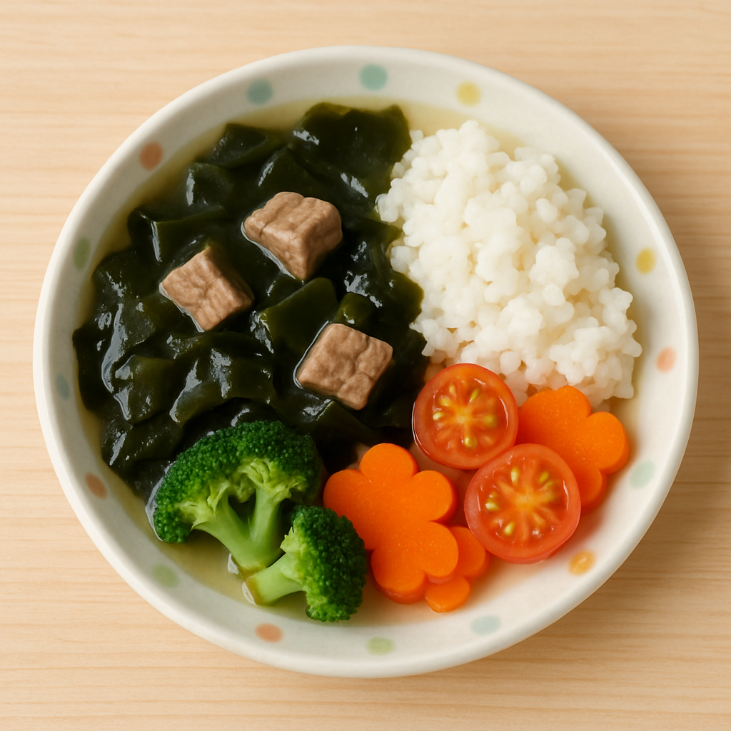 소고기미역국밥