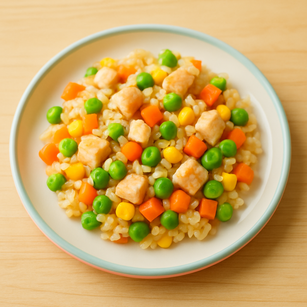 닭안심채소볶음밥