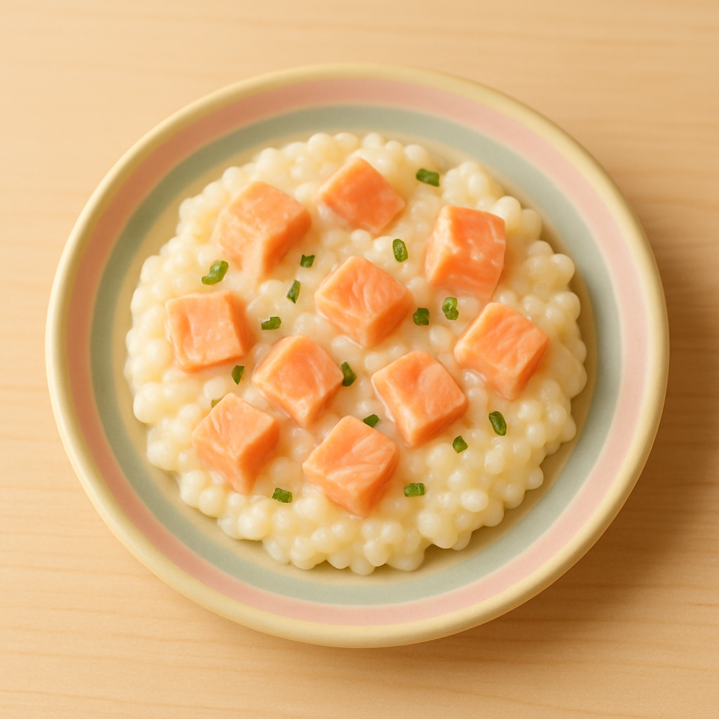 연어크림리소또