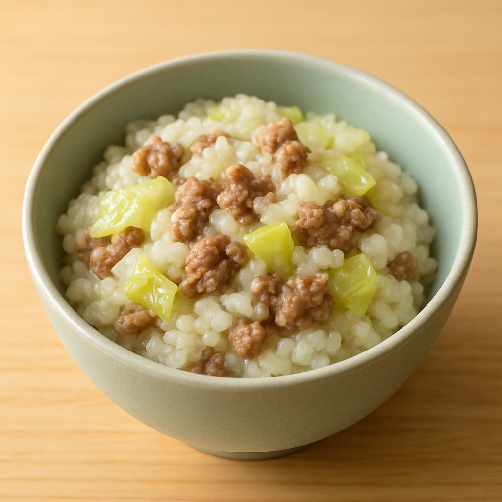 소고기양배추진밥