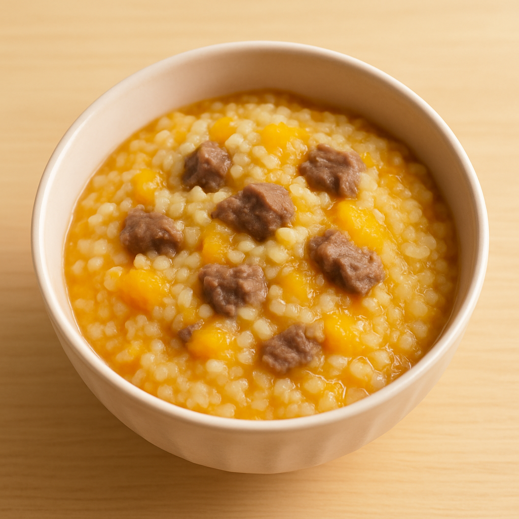 소고기단호박진밥