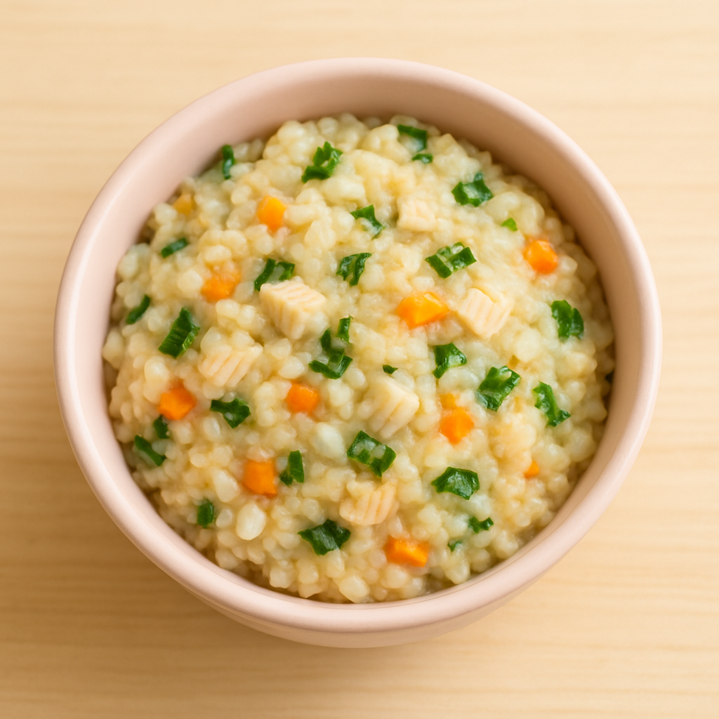 오트밀닭가슴살야채무른밥