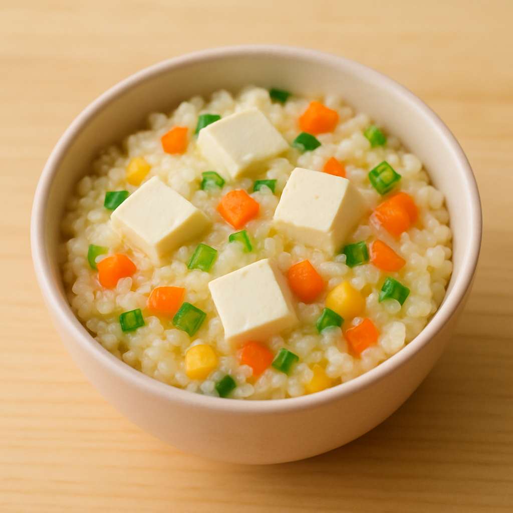 두부채소무른밥