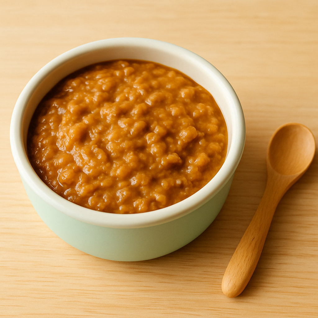 소고기단호박죽