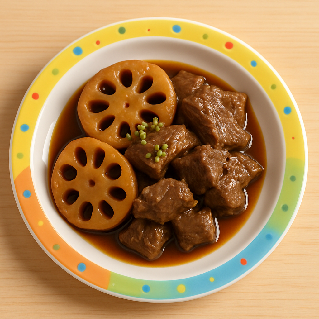 연근 소고기 조림