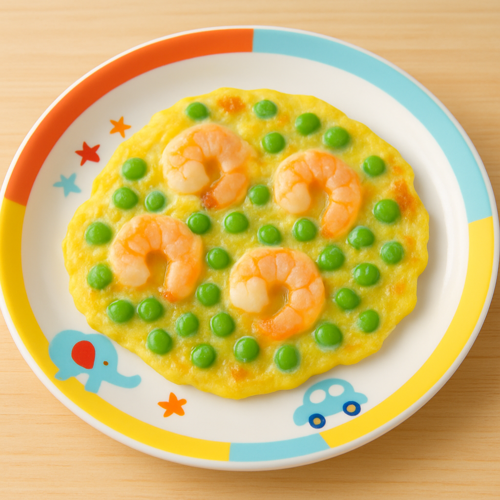 새우 완두콩 전