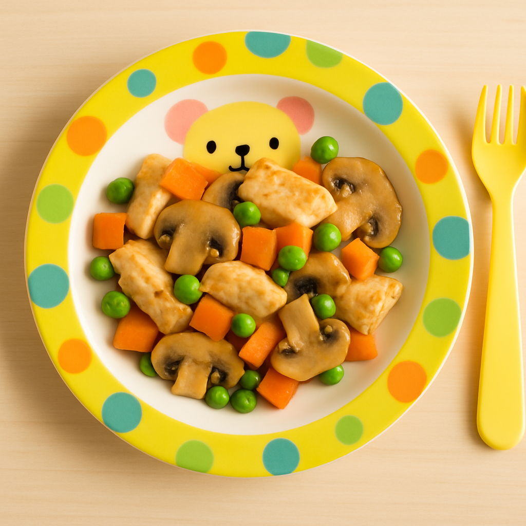 닭가슴살 버섯 볶음