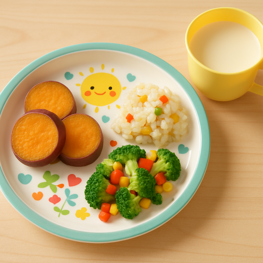 고구마라떼(우유+고구마)