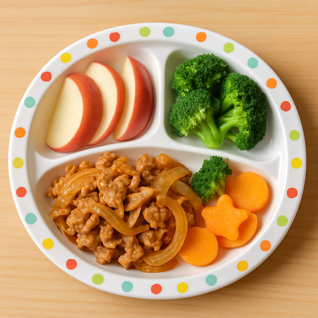 사과소스 돼지고기