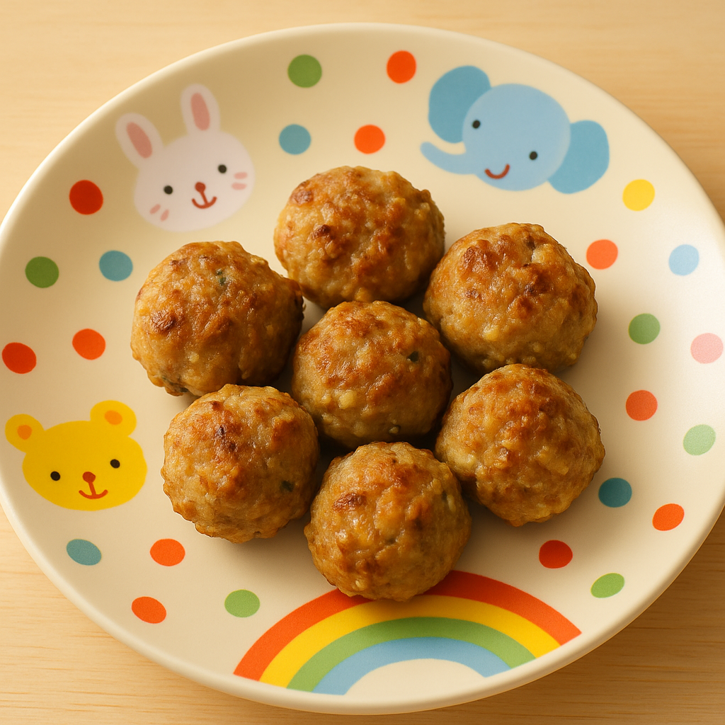 야채 숨긴 미트볼