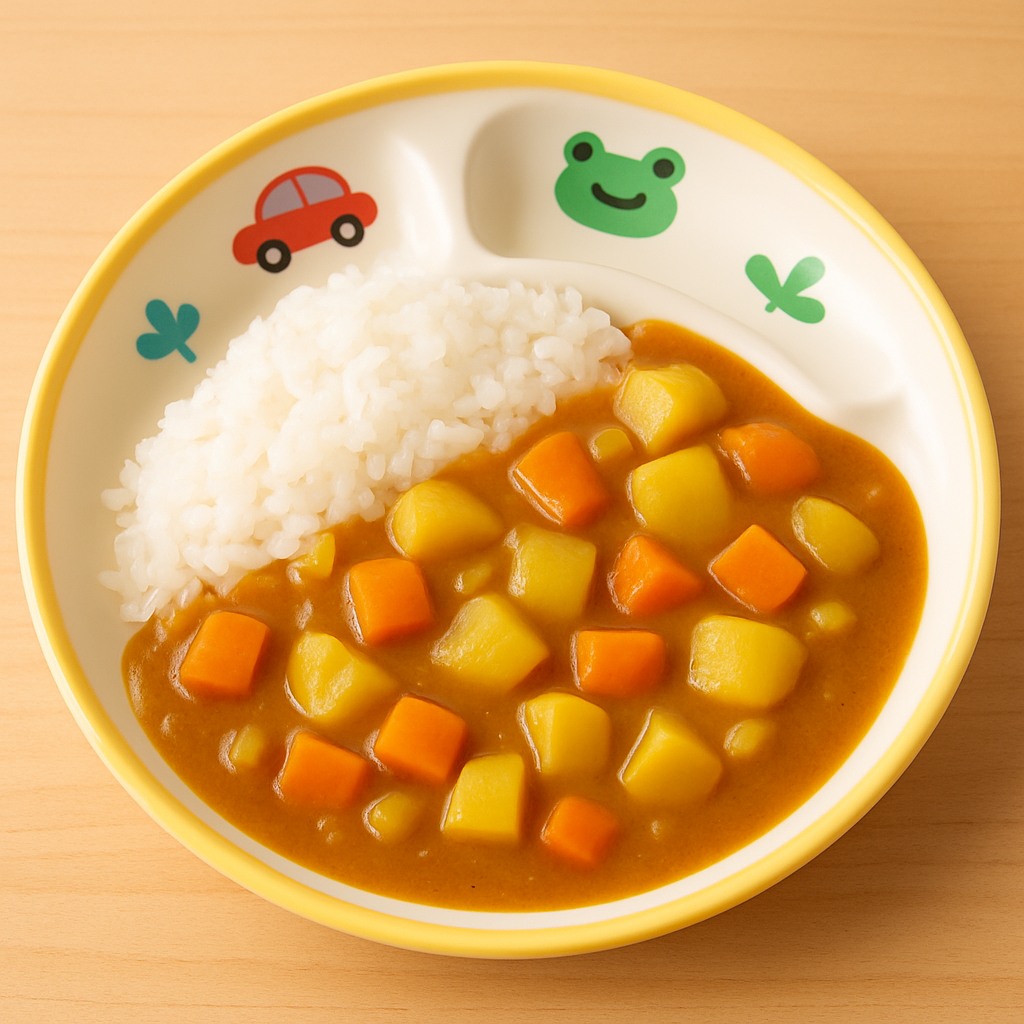 카레 맛 야채 밥 (수제카레가루)