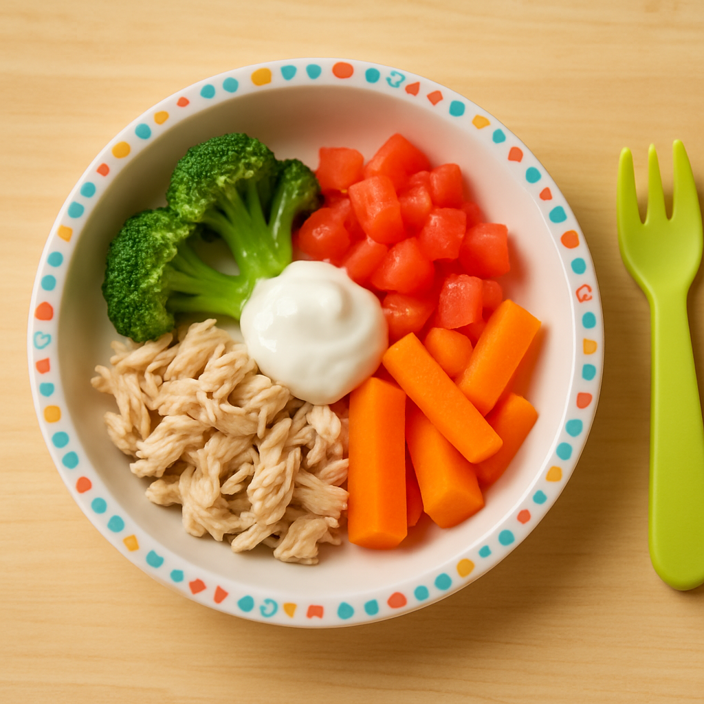 닭다리살채소볼