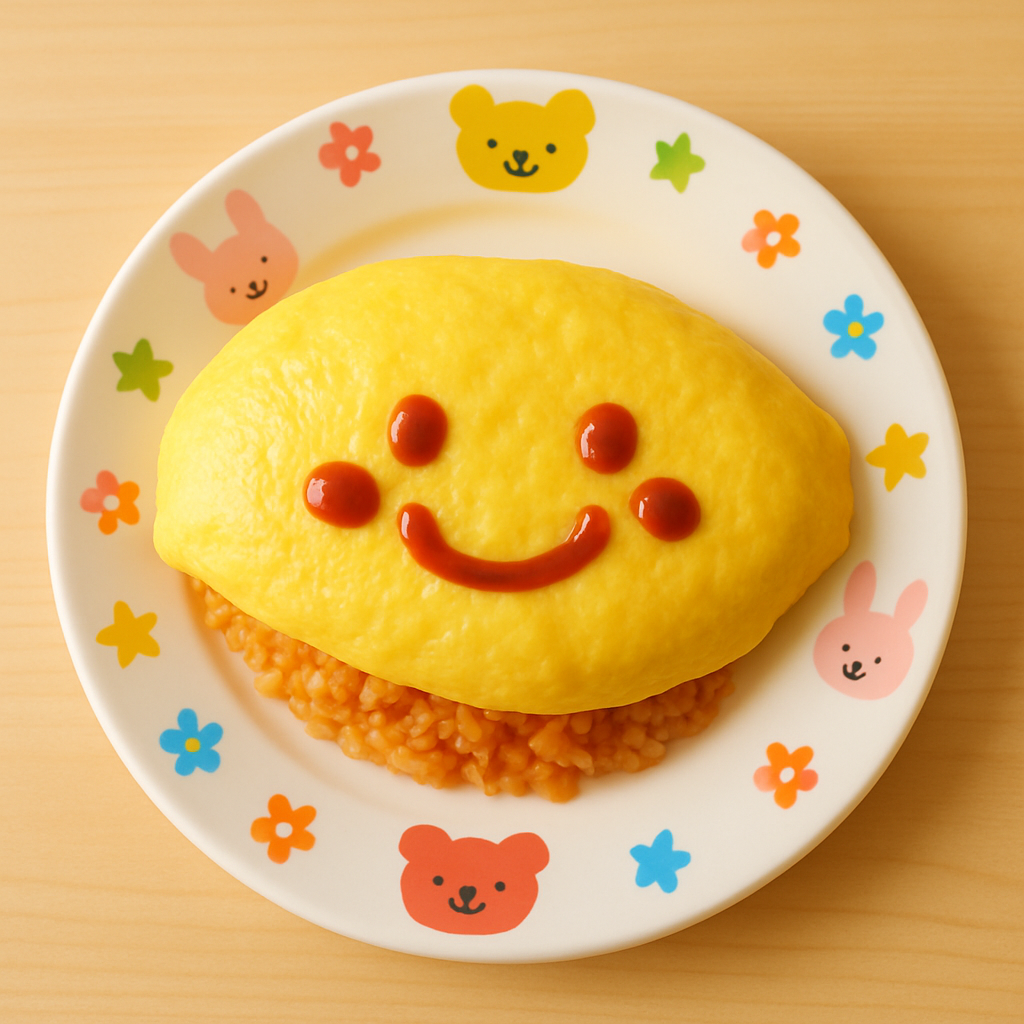 오므라이스 이유식 사진